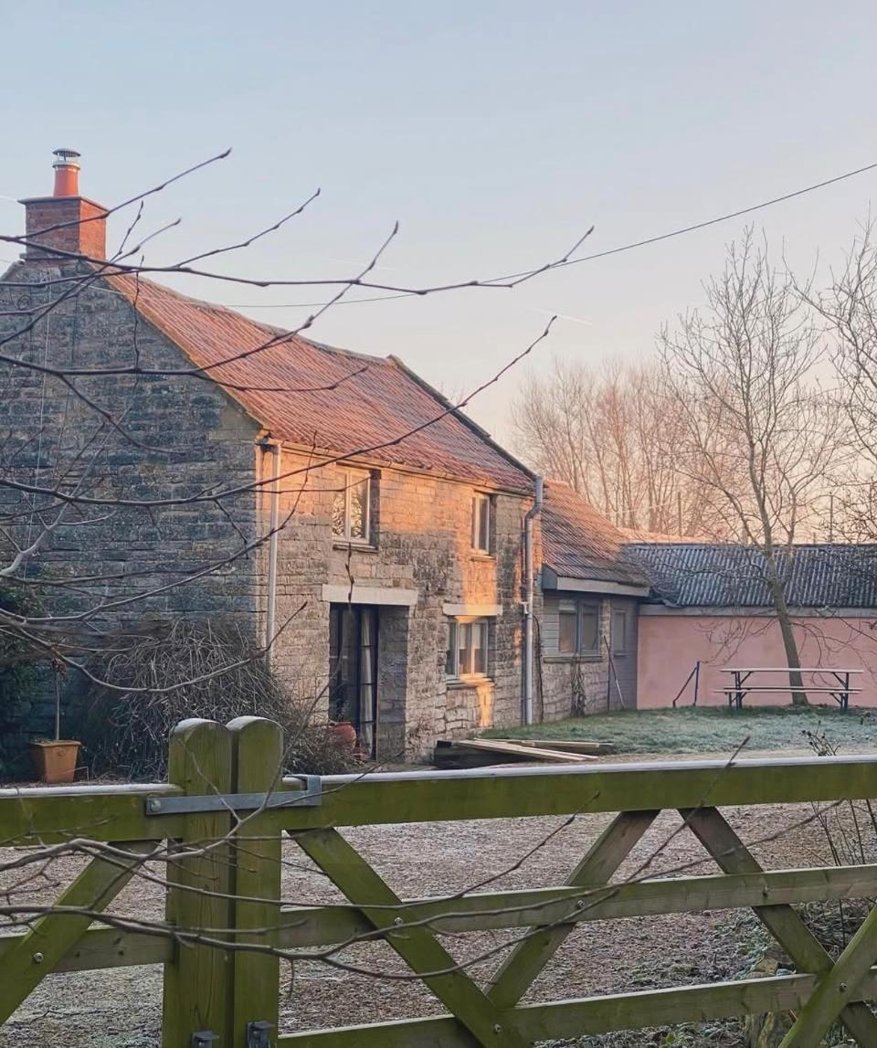 Lower Godney Little House Вэллс Экстерьер фото